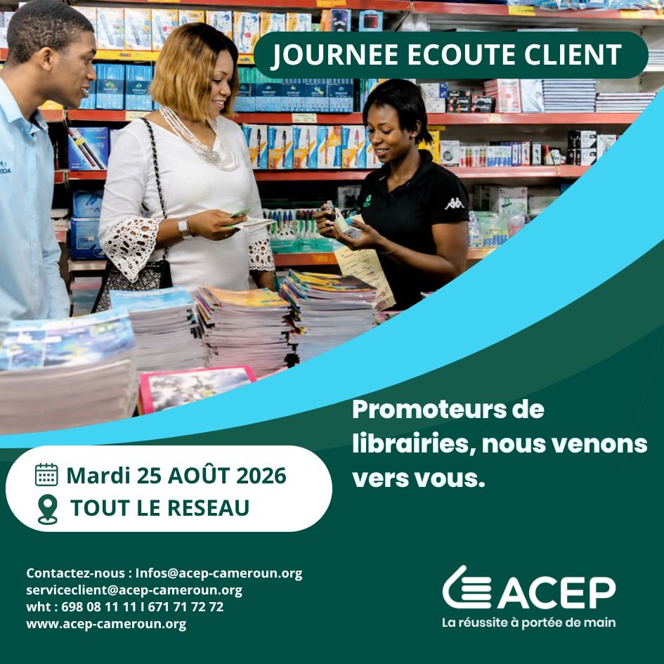 Journée écoute client auprès des libraires