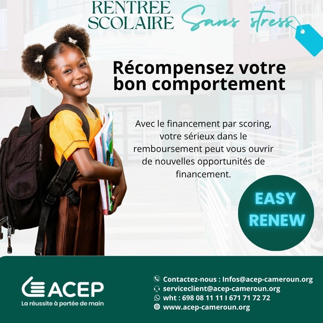 Campagne rentrée scolaire Easy Renew
